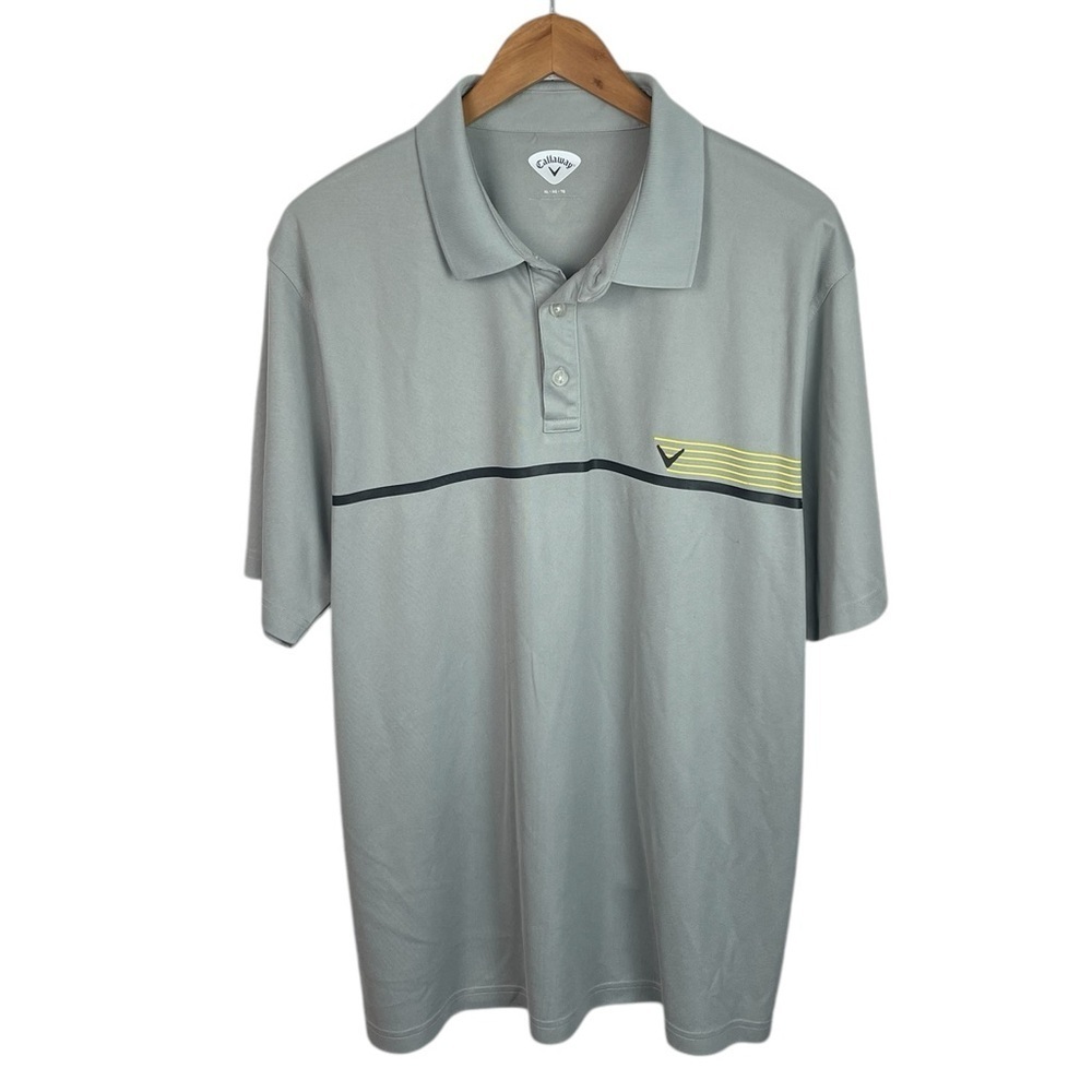 PO218 Callaway, golf performance athletic short sleeve polo shirt, XL